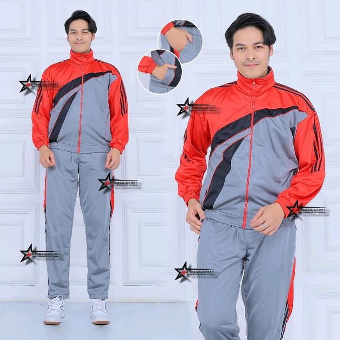 PREMIUM Jaket Olahraga Set Celana Training Olahraga / Setelan Training Olahraga sport Lari
