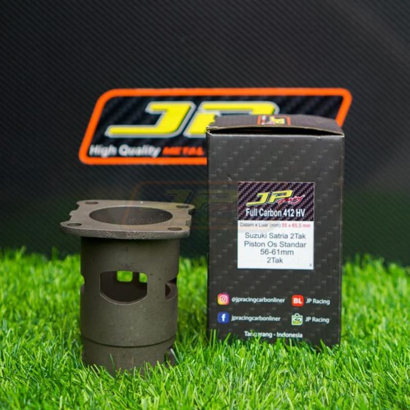 JP racing carbon liner boring Suzuki satria 2t bahan FULLCARBON 412HV ORIGINAL GENUINE ASLI JPLiner