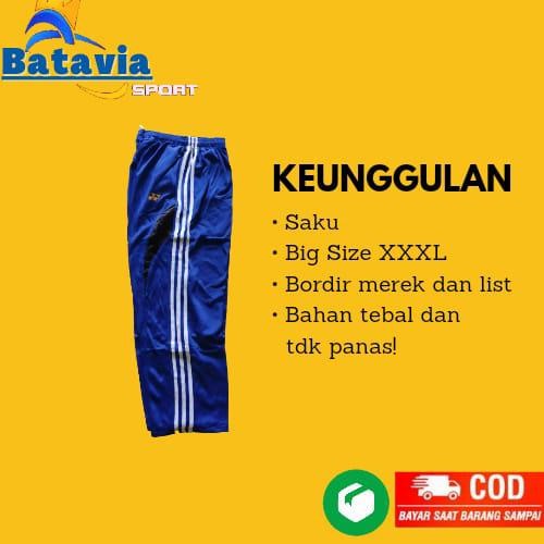 PREMIUM CELANA TRAINING PANJANG JUMBO PRIA DAN WANITA XXXL