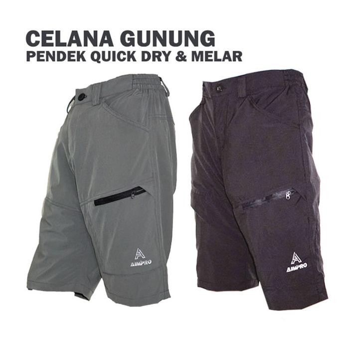 PREMIUM AIMPRO Celana Pendek Outdoor Quickdry Strectch Cepat Kering & Elastis