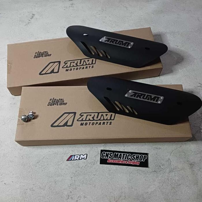 PREMIUM COVER KNALPOT TAMENG KNALPOT SCOOPY ALL TYPE / TAMENG KNALPOT ARM SCOOPY