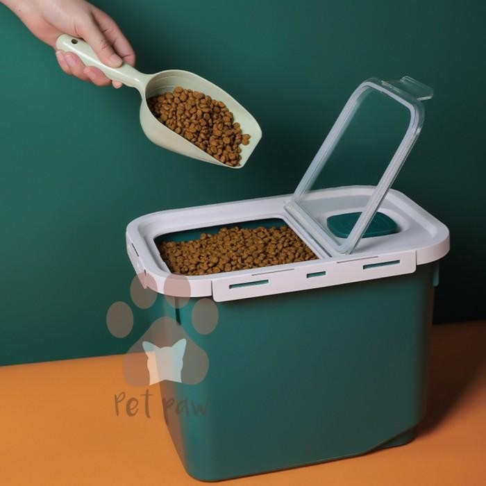 

TERLARIS Dog Food Container Storage Tempat Penyimpanan Makanan Anjing Kucing READY STOCK