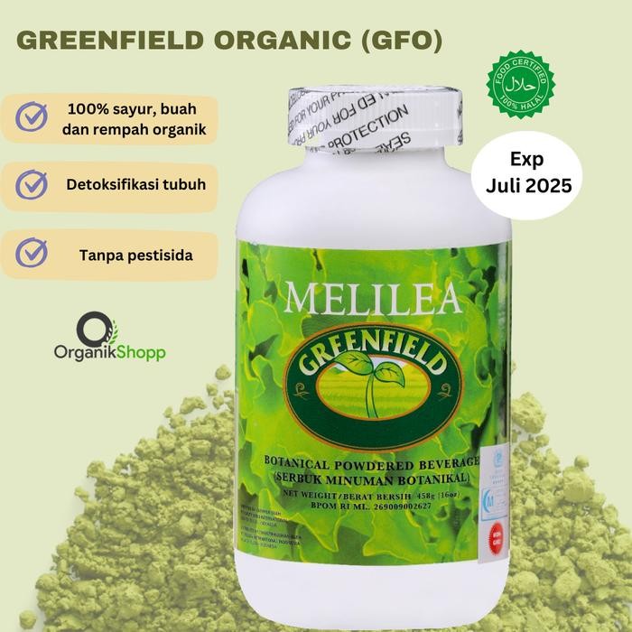 

SIAPKIRIM Greenfield organic (GFO) melilea 16oz makanan sayuran organik READY STOCK