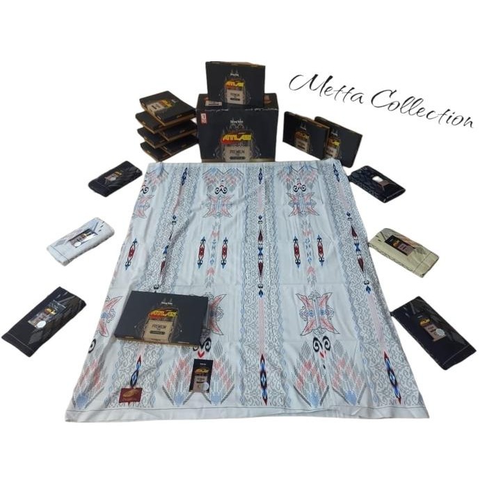 Sarung Atlas Premium Gold 735 Kembang