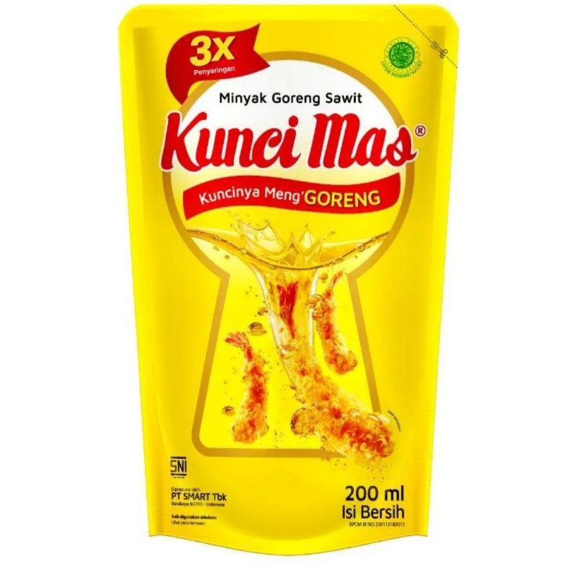 

Minyak Goreng KunciMas 200 ml - Minyak Goreng 200 ml 0.2 Liter