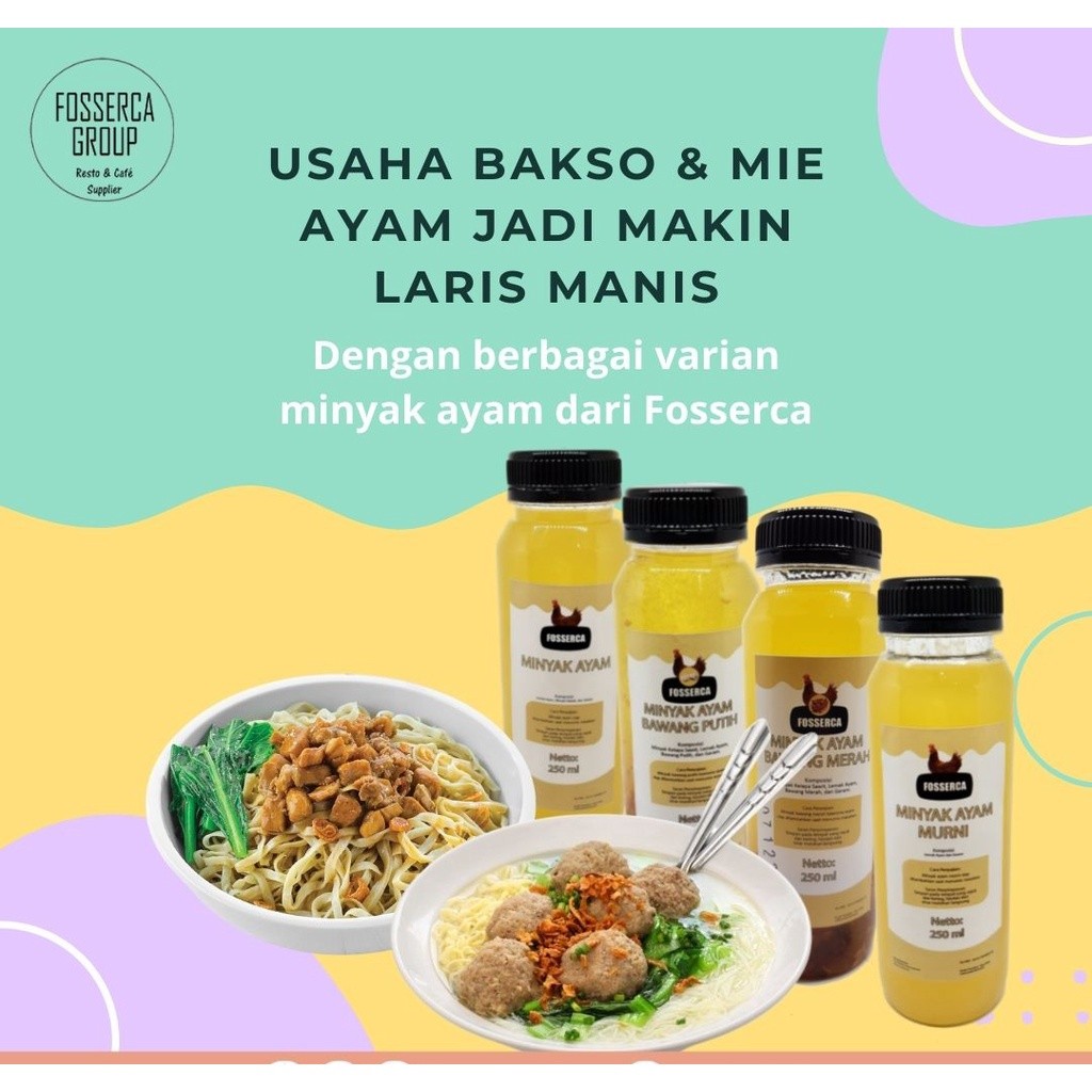 

Minyak Ayam / Chicken Oil untuk Masak 1 Liter