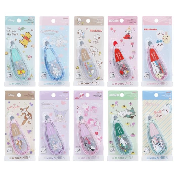 

Ready JT Tombow Mono Air Correction Tape Disney Sanrio Snoopy Limited Edition