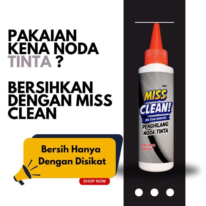 

Ready JT Penghilang Noda Tinta Pulpen Printer Pada Pakaian