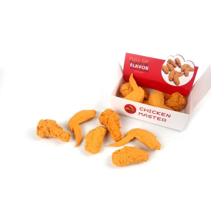 

Ready JT Penghapus KFC Ayam Goreng - 2201 / Eraser Fancy 1set 8pc