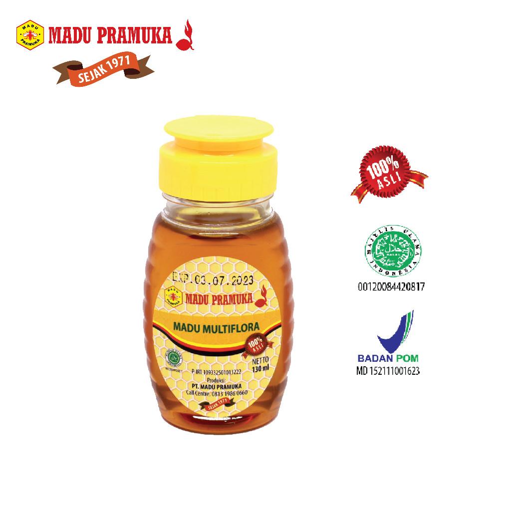 

Madu Pramuka Multiflora 130ml