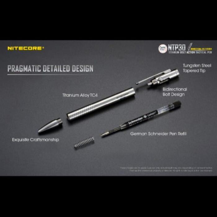 

Ready JT Pen Refills German Schneider Pen Refills Nitecore NTP30