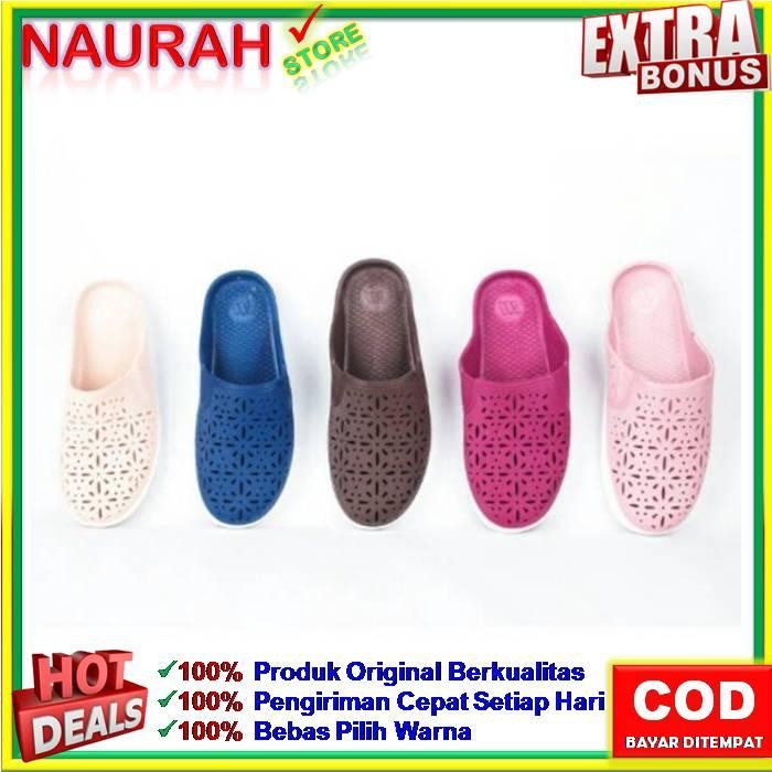 BEST SELLER Sendal Slop Wanita Yumeida LD 8031 Sandal Slip On Shoes Wanita Original Jelly Rubber