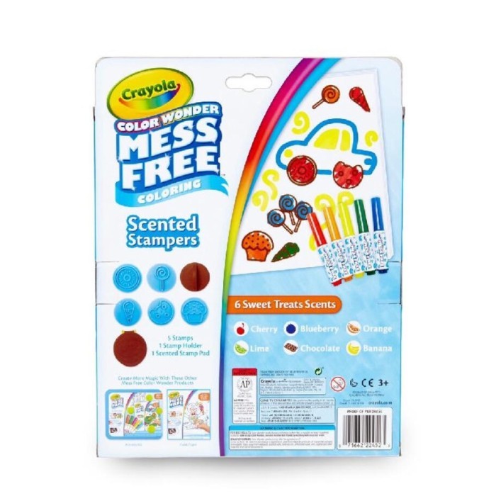 

Crayola Color Wonder Scented Box Set 12 Pk Art Set #Gratisongkir