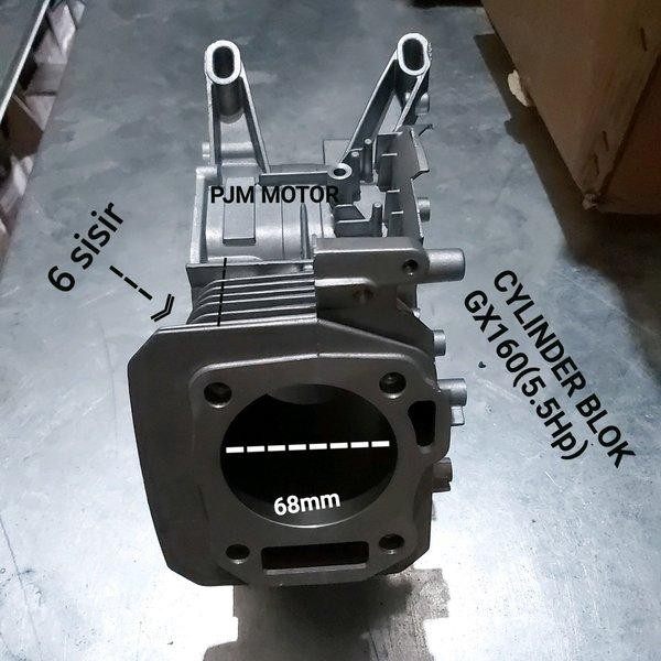 Cylinder Block Blok Mesin Gx160 Gx200 5.5Hp 6.5Hp Honda