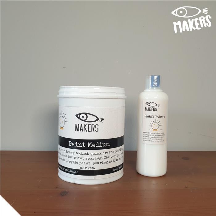 

Makers Paint Medium - Professional Acrylic Pouring 1000 Ml #Gratisongkir