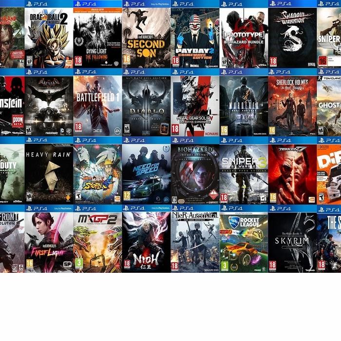 ISI GAME PS4 HEN PAKETAN 500GB