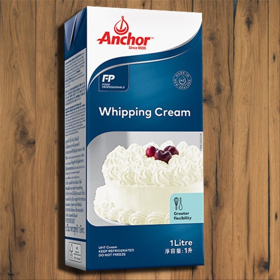 

Whipping Cream - Anchor Whip Cream 1liter -- Sameday / Instant ONLY