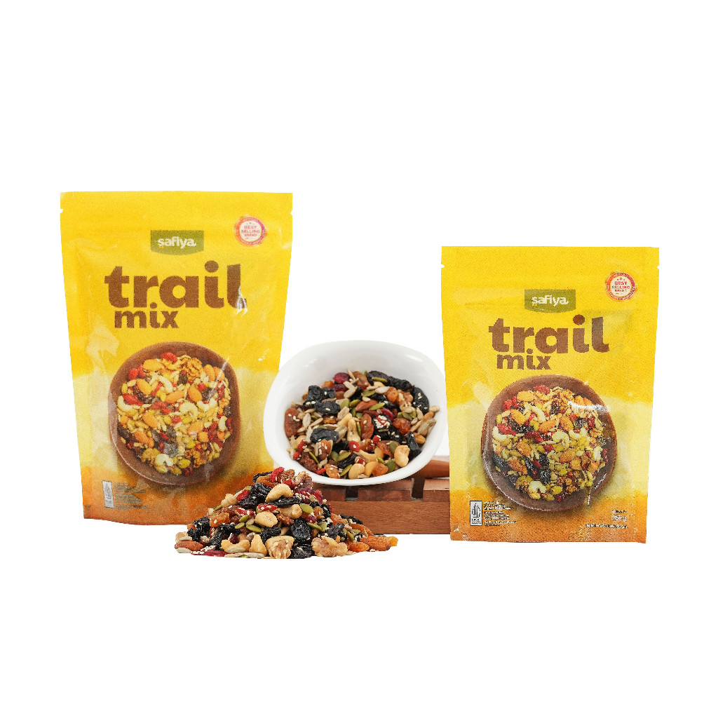 

Trail Mix 500 Gram Safiya Mix Nuts Superfood