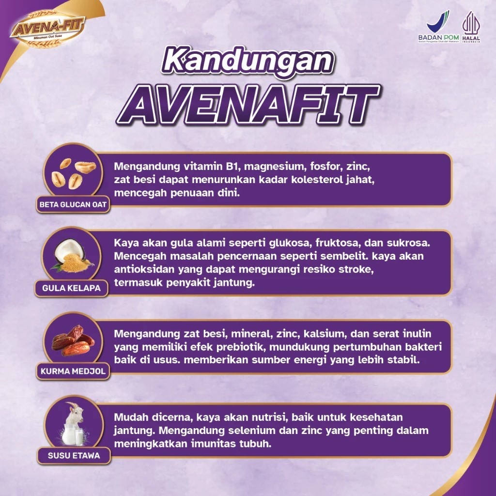 

GAJIAN SALE!! Avenafit Oat Sereal 100% ORI Solusi Ampuh Turunkan Kolestrol Jahat, Pilihan Cerdas