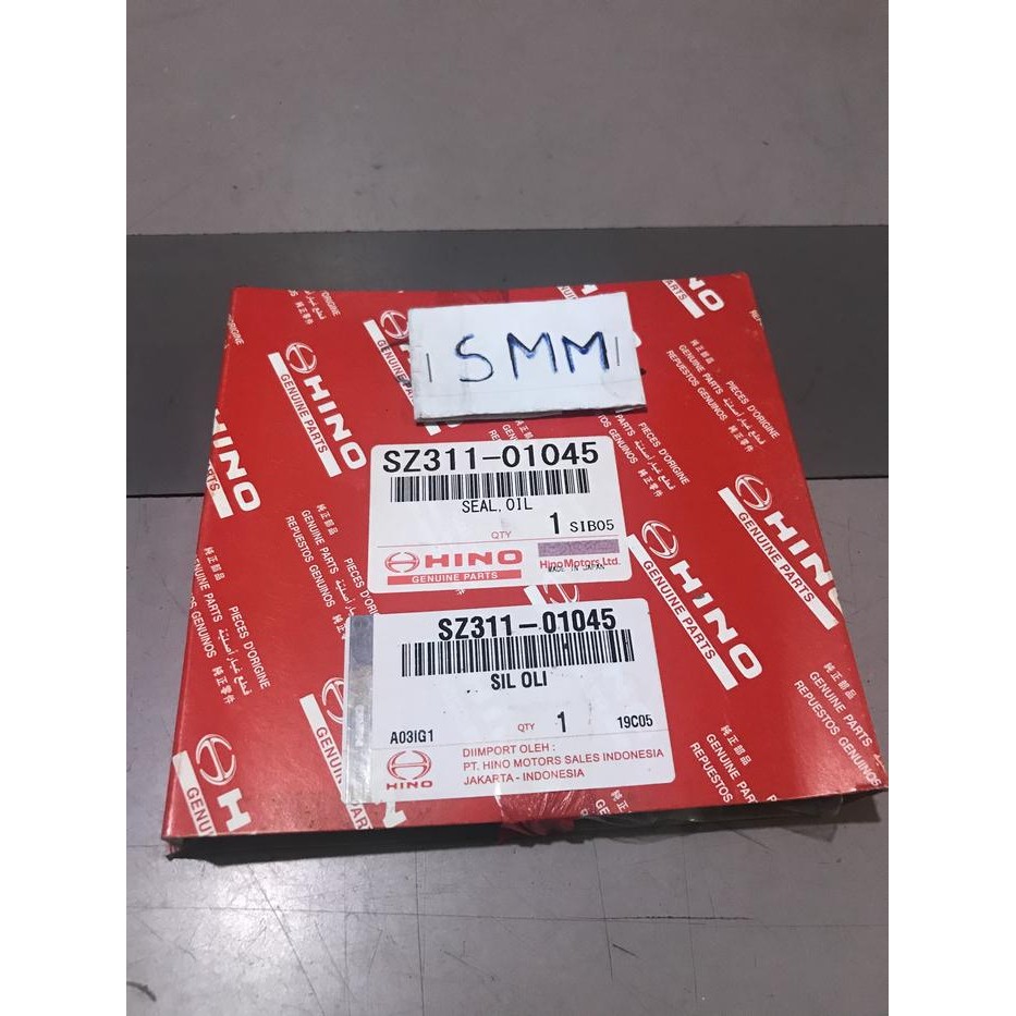 Oil Seal Kru As Belakang Hino (Sz311-01045)