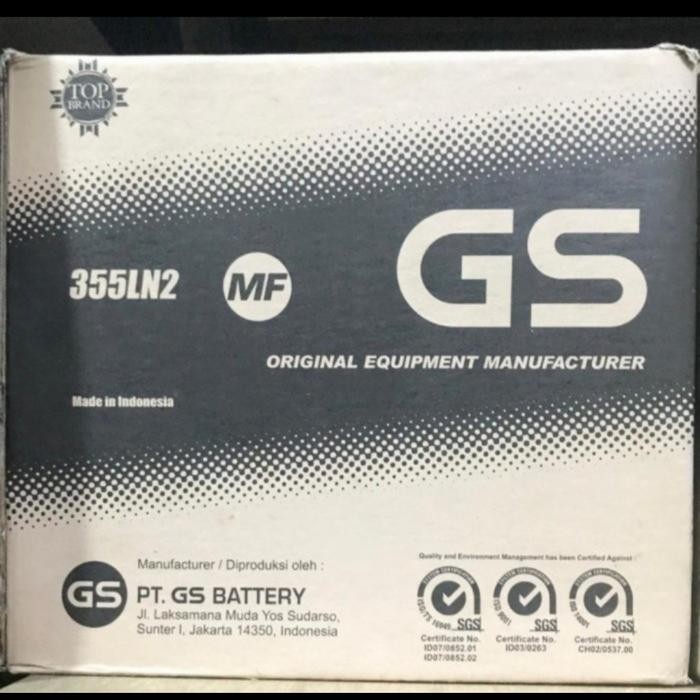 Aki Reborn Bensin/ Gs Mf Calcium 355Ln2 Astra/ Aki Lexus