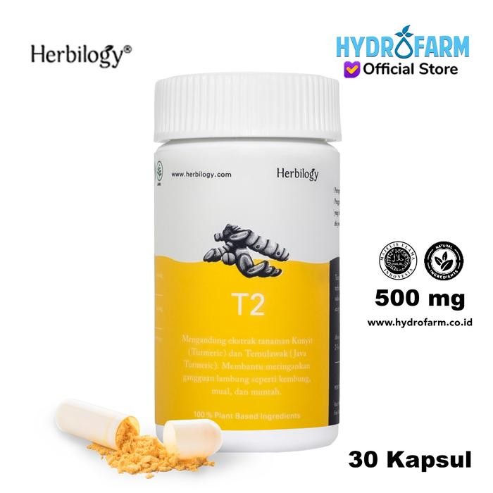 

Terlaris Herbilogy - T2 (Kunyit & Temulawak) Veg. Capsule