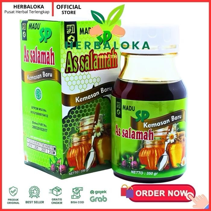 

Terlaris Madu As Salamah Sp Assalamah Sp 350 Gr Madu Spesial Pencernaan Assalamah Herbal Pencernaan