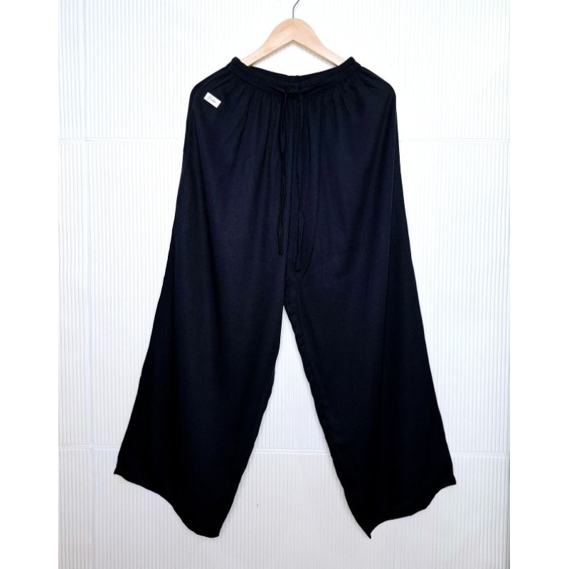 Pola Mewah Celana Panjang Kulot Super Jumbo Rayon Twill Premium