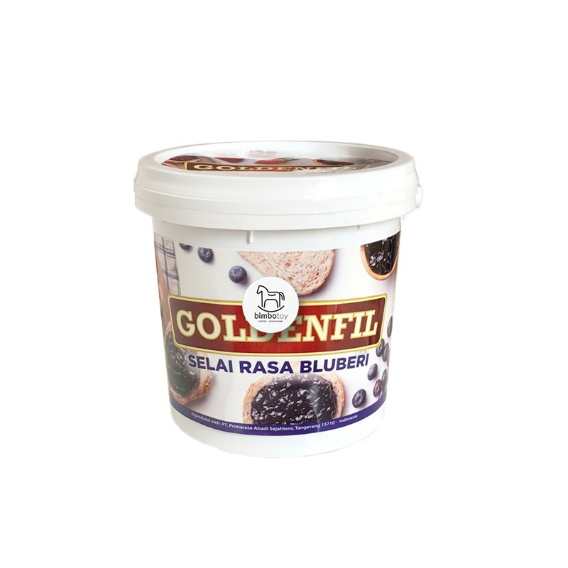 

Bimbozone - Makanan anak - Selai roti rasa coklat - Goldenfil Choco Crunchy (kemasan ember = 1kg)