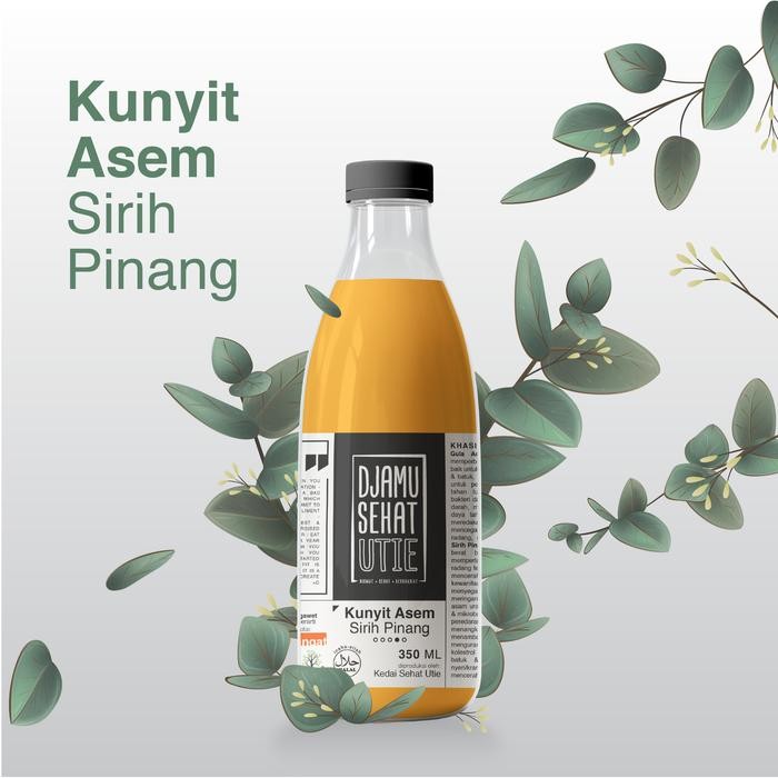 

Terlaris Jamu - Kunyit Asem Sirih Pinang, Djamu Sehat Utie, 350Ml