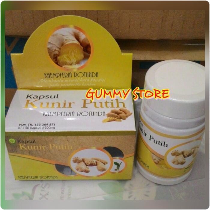 

Terlaris Kapsul Kunir Putih /Kunyit Putih Griya Annur Anti Kanker