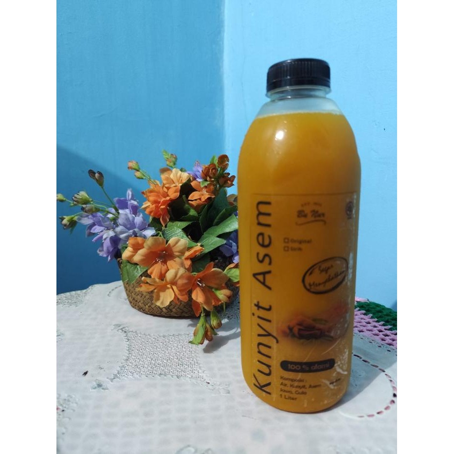

Terlaris Bu Nur Minuman Tradisional Kunyit Asem 1 Liter 100% Produk Alami Tanpa Pewarna Bahan