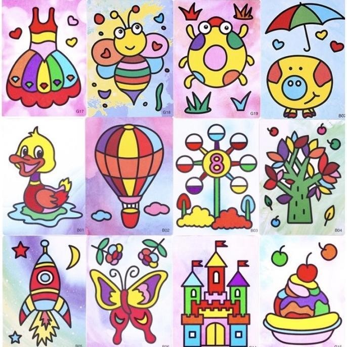 

ALAT LUKIS ANAK SET MEWARNAI OIL PAINTING NYAK GAMBAR BERUANG