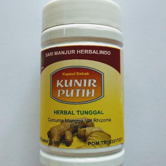 

Terlaris Kapsul Ekstrak Kunir Putih 60 Kapsul. Ijin Edar Bpom