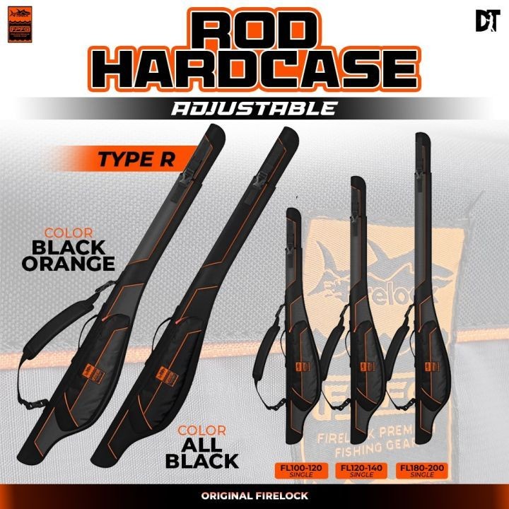 Hardcase Tas Pancing Tas Joran FireLock FPFG Tas Rod Kaku dan Kuat 120 140 200
