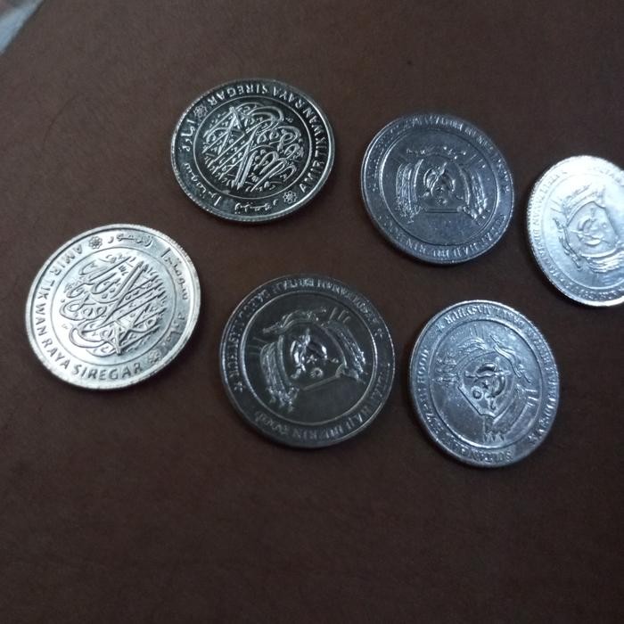 JTTOP" KOIN PERAK KOIN DIRHAM 1 DIRHAM PERAK AMIR ZAIM SAIDI