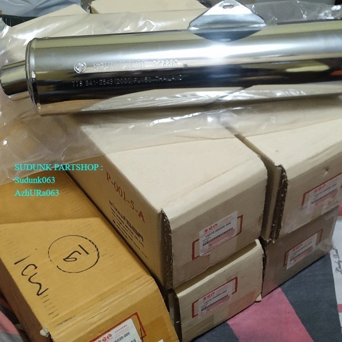 selencer selincer knalpot Satria Fu CBU Thailand