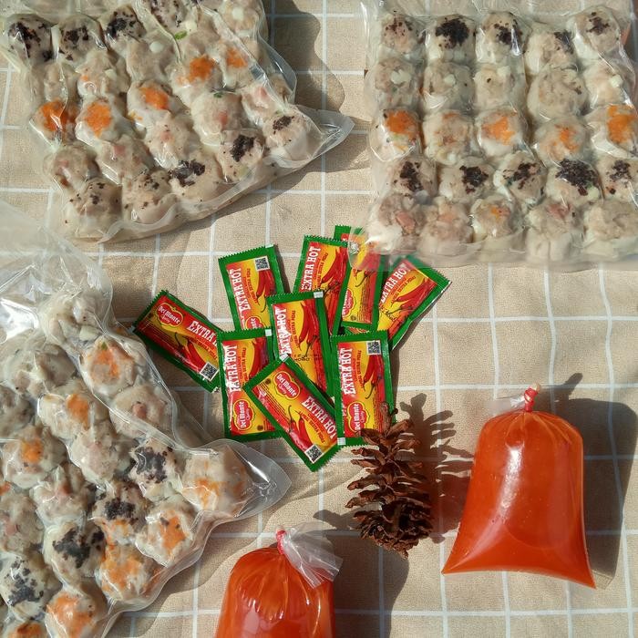 

Caraka.store1 Dimsum Premium Isi 25 Pcs Kemasan Vacum