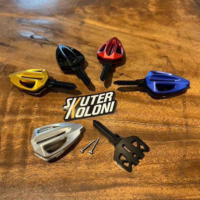 VENOM cnc Key Kunci allumunium Vespa LX S Sprint Primavera GTV GTS 946