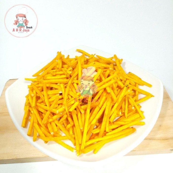 

Terlaris Stik Talas Kuning 250 Gr / Keripik Talas Kunyit / Talas Bogor Gurih