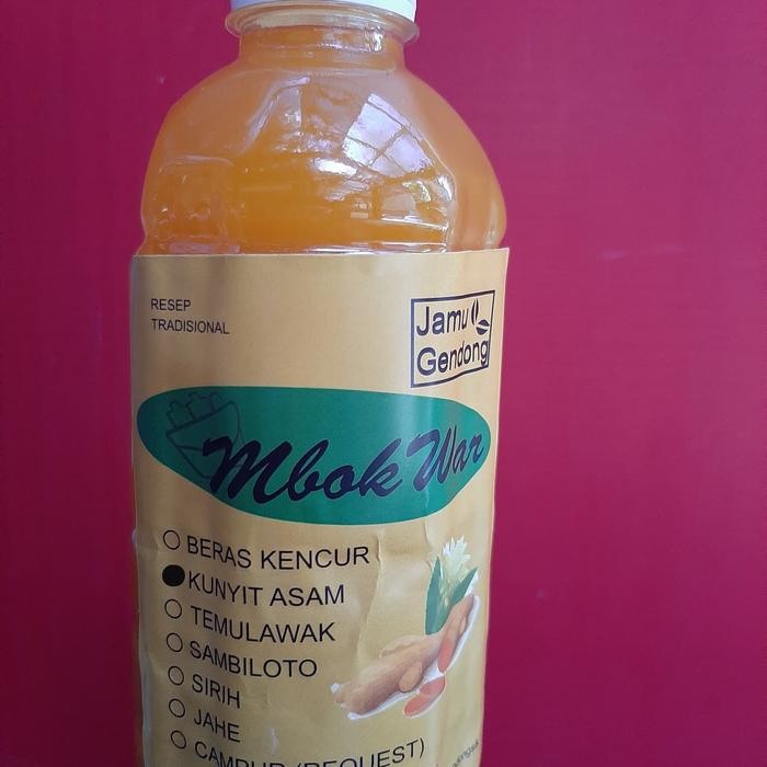 Terlaris Kunyit Asem Jamu Gendong Mbok War