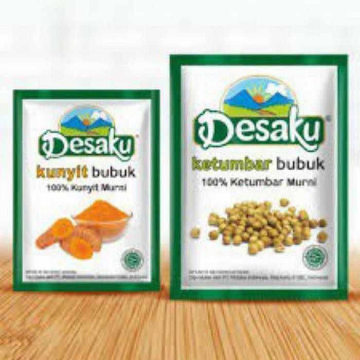 

Terlaris Desaku Bumbu Kunyit / Ketumbar Bubuk