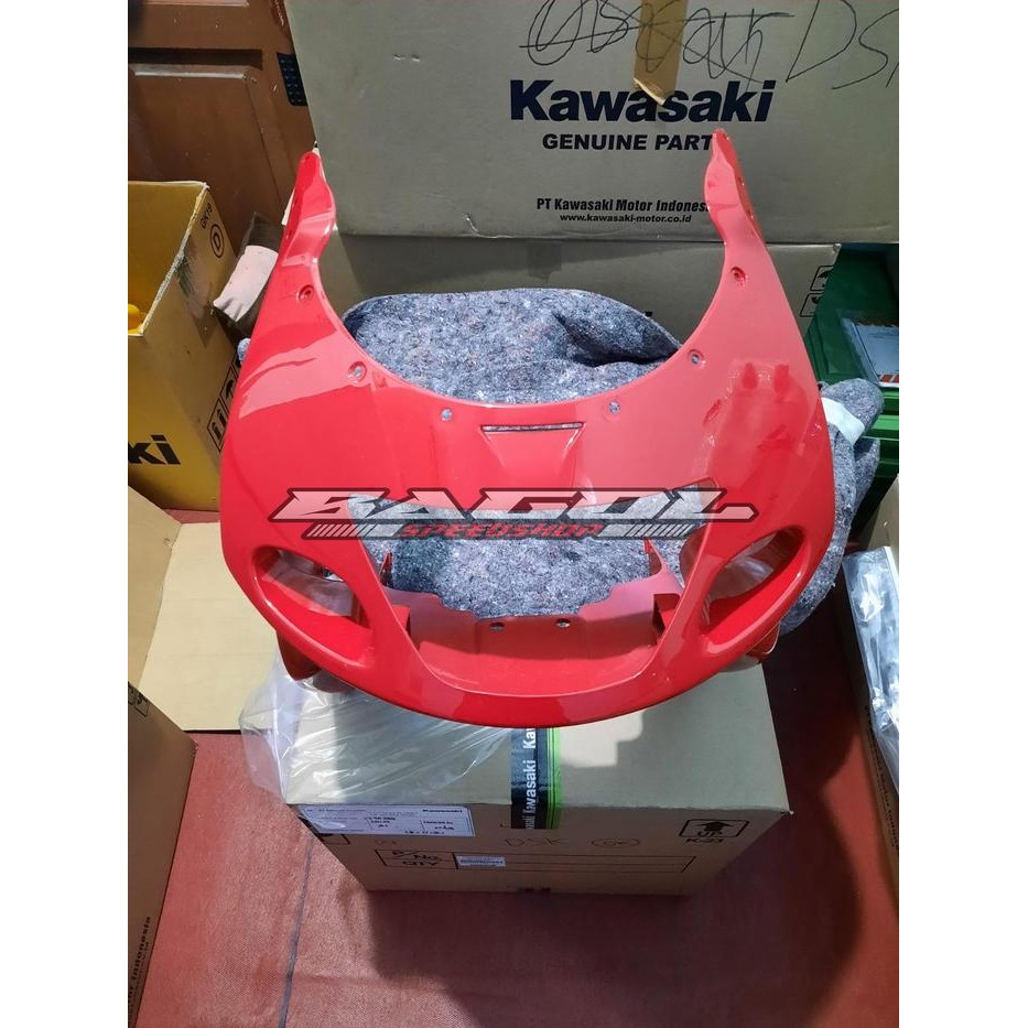 Fairing Fering Batok Atas Merah Ninja Rr Old Zx
