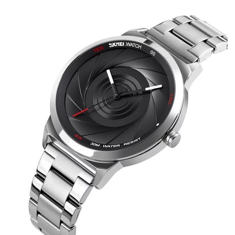 Momento Shop | Jam Tangan Pria / SKMEI 9210 Analog / Jam Tangan Stainless Analog Original / SKMEI