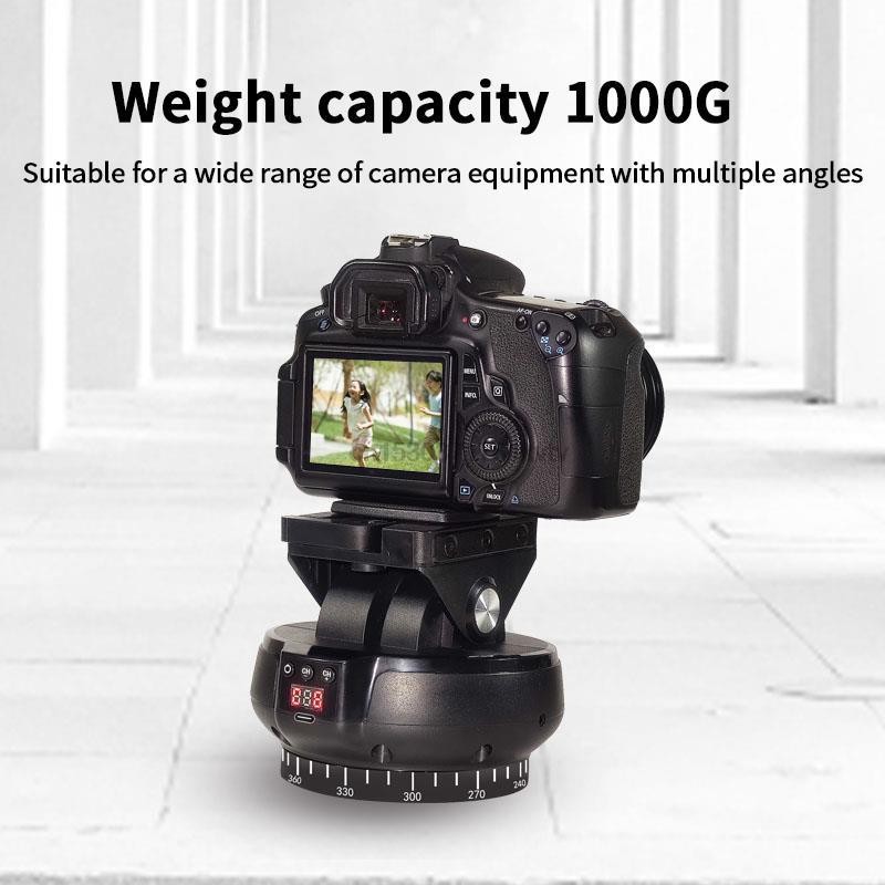 YT-1200 Auto Motorized 360º Rotating Panoramic Stabilizer Head Remote