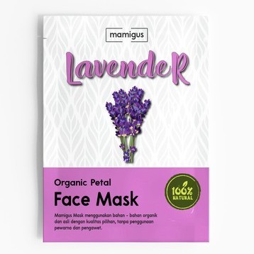 

TERMURAH!! Masker Organik Petal Bunga LAVENDER / Organic Flower Petal Mask