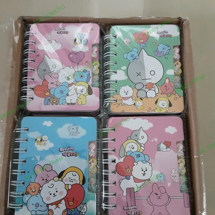 

Buku Notes Kecil BT 21 Ring - ATK Anak Sekolah