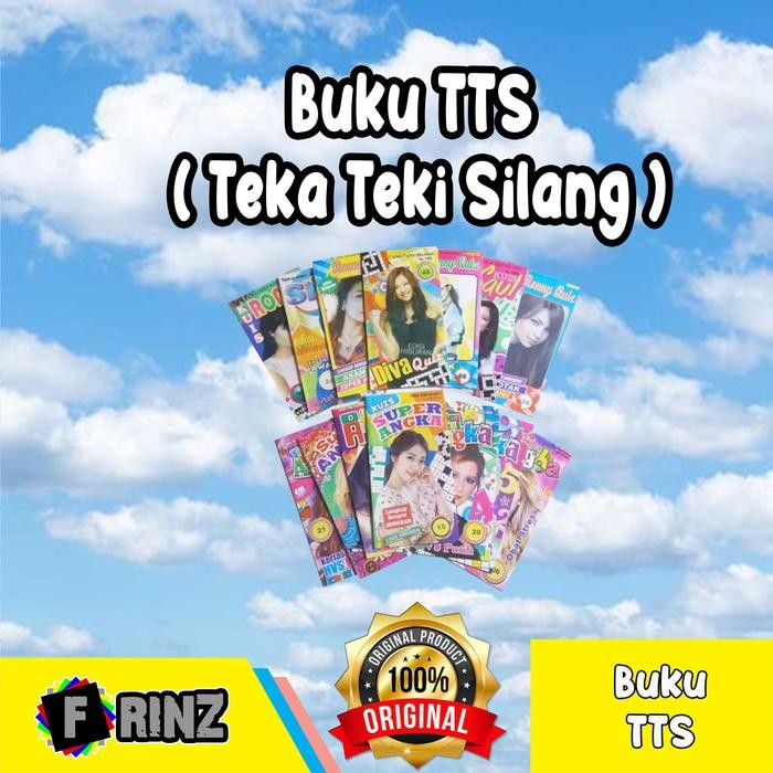 

ATK ~ Buku TTS / Teka Teki Silang / Buku Asah Otak