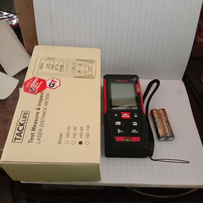 LASER DISTANCE DIGITAL METERAN PENGUKUR JARAK JAUH 60 METER KUALITAS TERBAIK