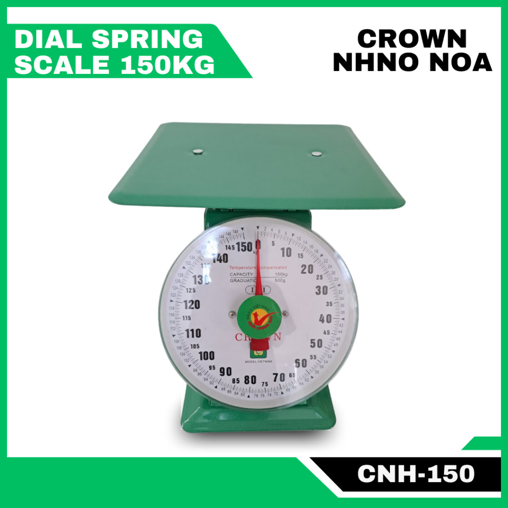 HIJAU Timbangan Duduk 100kg & 150kg/ Timbangan 100kg Vietnam Quality CROWN / Timbangan Nhon Hoa